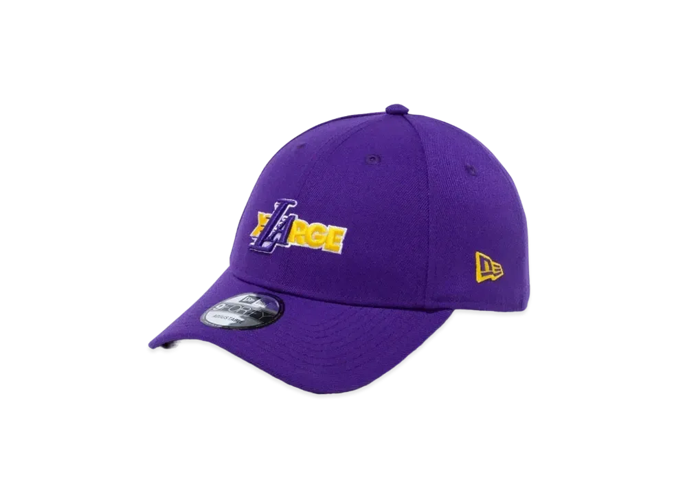 XLARGE x New Era x NBA LAKERS STANDARD LOGO SNAPBACK CAP "Purple"