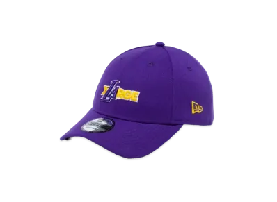 XLARGE x New Era x NBA LAKERS STANDARD LOGO SNAPBACK CAP "Purple"