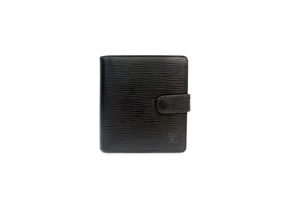 Louis Vuitton Epi Portebier Compact "Noir"