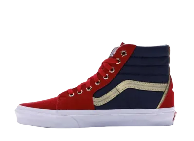 Marvel × Vans Women's Sk8-Hi "Captain Marvel"