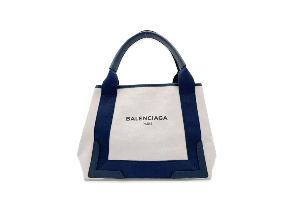 BALENCIAGA Navy Small Cabas "Navy"