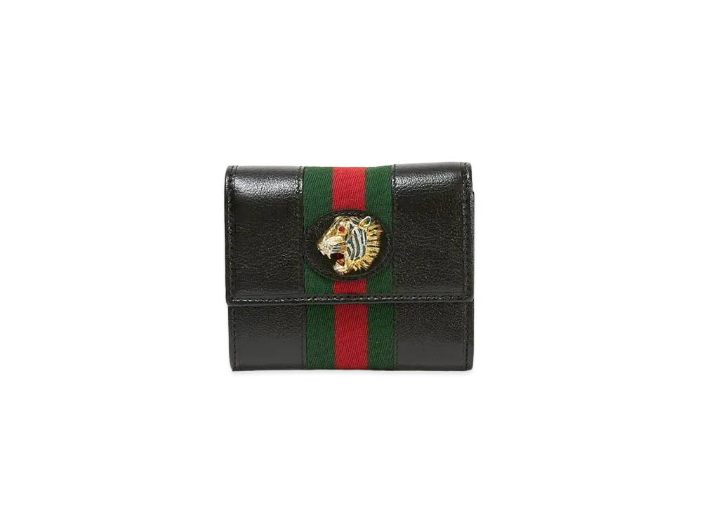GUCCI Raja Compact Wallet "Black"