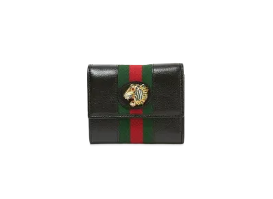 GUCCI Raja Compact Wallet "Black"