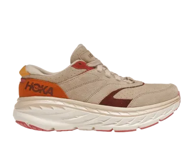 Hoka Bondi L Suede "Shifting Sand"