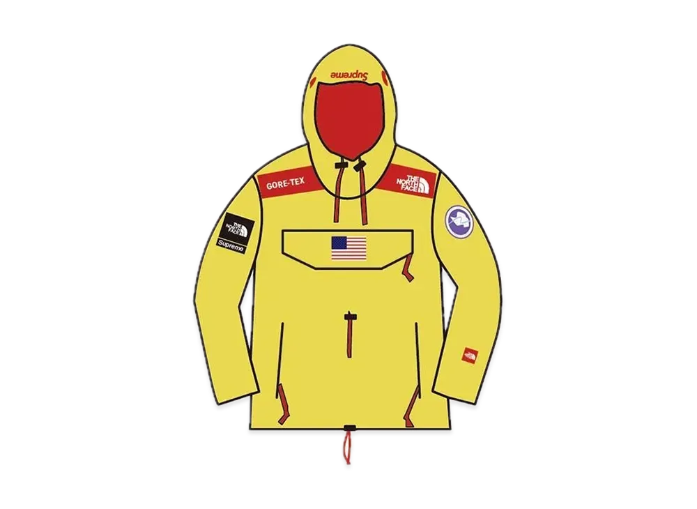 Supreme The North Face Trans Antarctica Expedition Gore-Tex Pullover "Yellow"