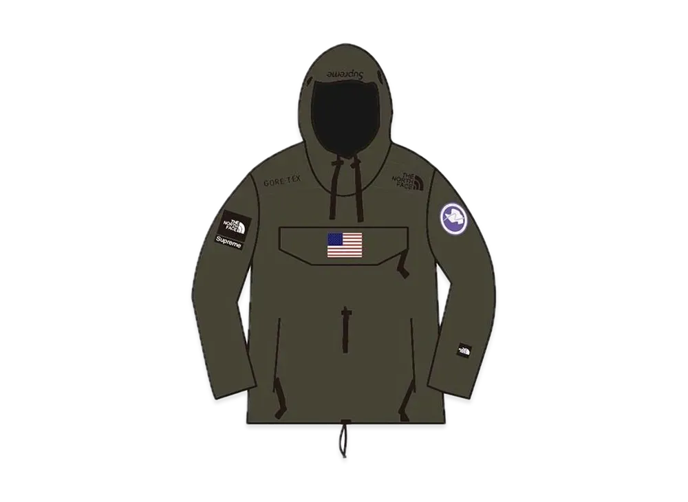 Supreme The North Face Trans Antarctica Expedition Gore-Tex Pullover "Olive"