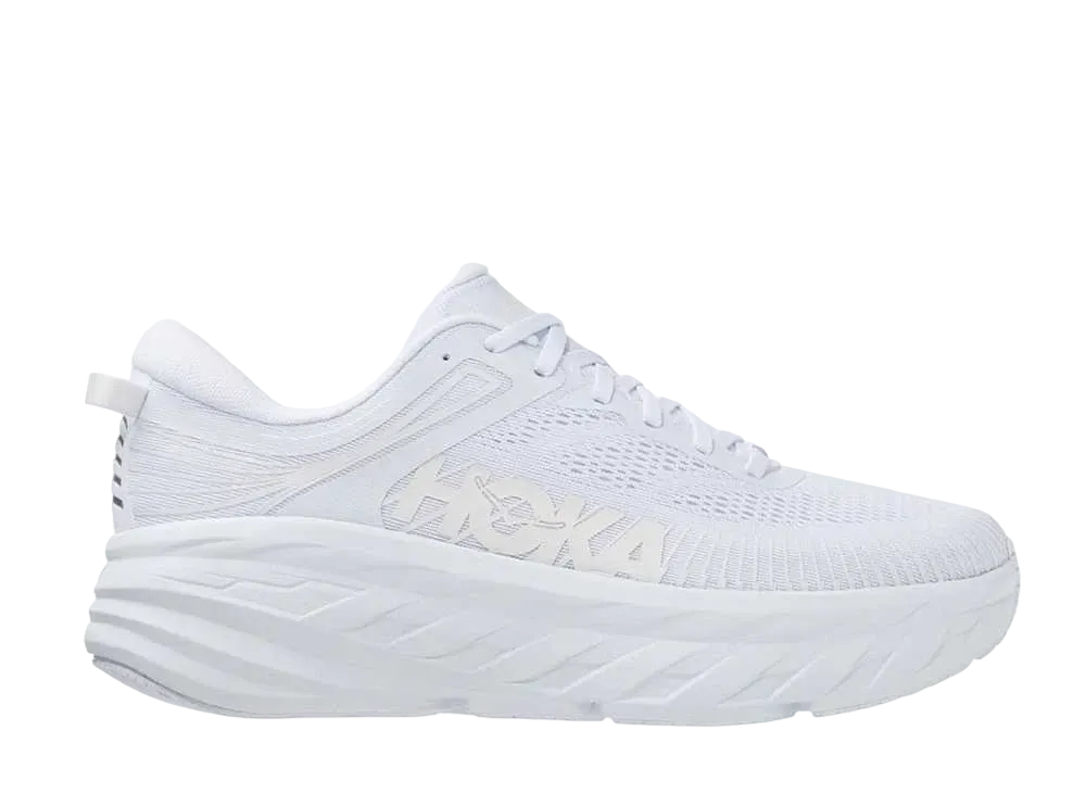 Hoka Bondi 7 "white"