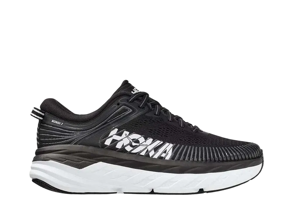 Hoka Women's Bondi 7 "Black/White"
