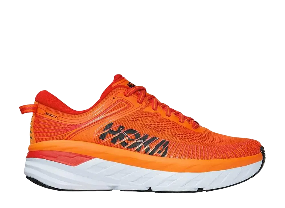 Hoka Bondi 7 "Persimmon Orange"