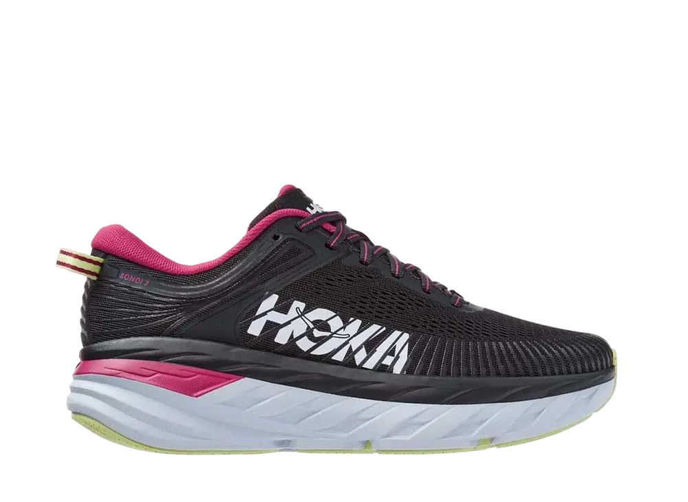 ホカ ウィメンズ ボンダイ7 "ブルーグラファイト/フェスティバルフクシア" 