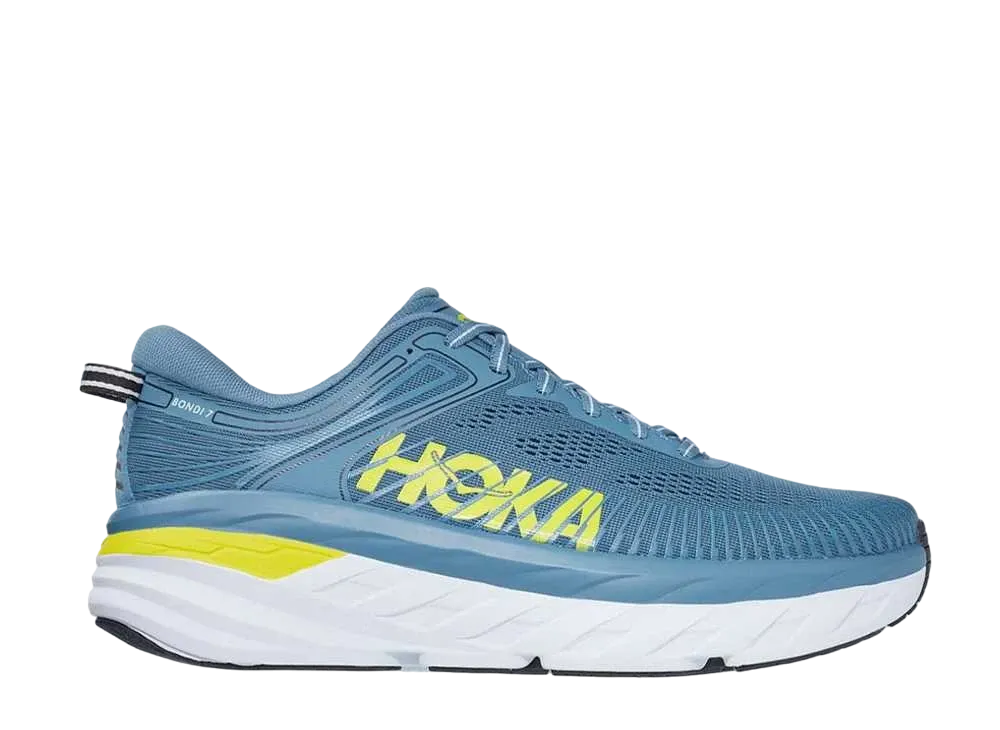 Hoka Bondi 7 "Provincial Blue/Citrus"