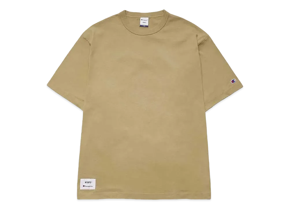 Wtaps ACADEMY / SS / COTTON. CHAMPION "Beige" (780)