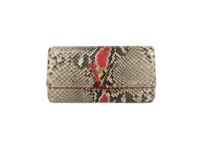 Louis Vuitton Portefeuille Capucines Python