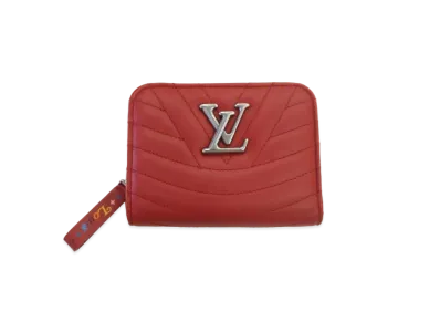 Louis Vuitton Zippy Compact Wallet "Red"