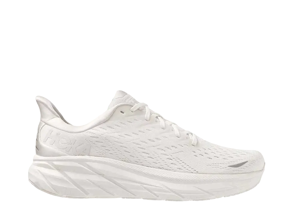 Hoka Women's Clifton 8 "White"