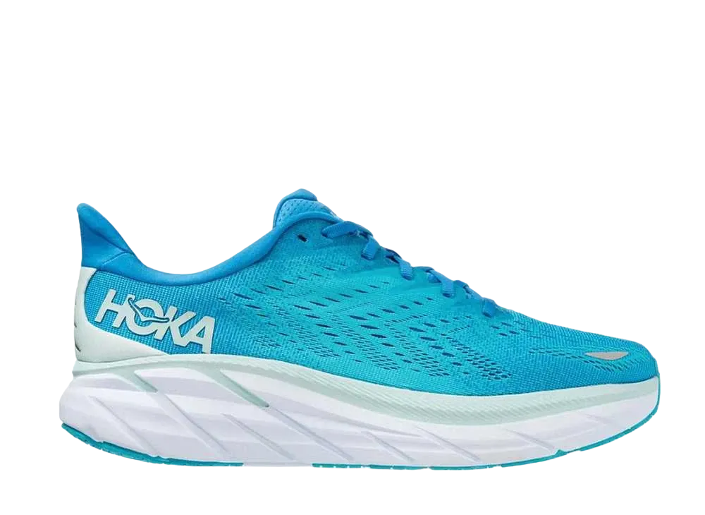 Hoka Clifton 8 "Ibiza Blue/Scuba"