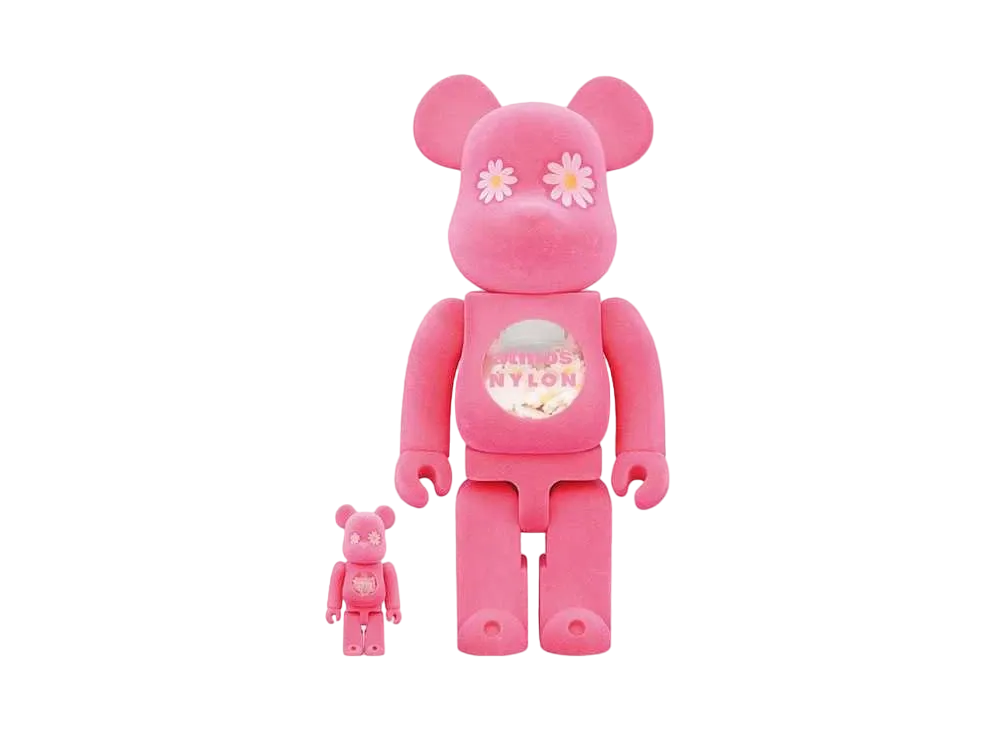 Bearbrick atmos × NYLON JAPAN 100% & 400%