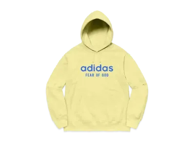 FEAR OF GOD ADIDAS PULLOVER HOODIE "Yellow"