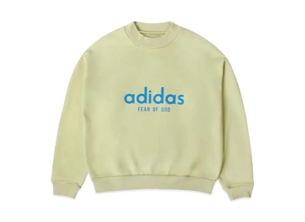 FEAR OF GOD ADIDAS PULLOVER CREWNECK "Yellow"
