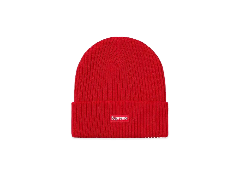Supreme Wide Rib Beanie "Red"