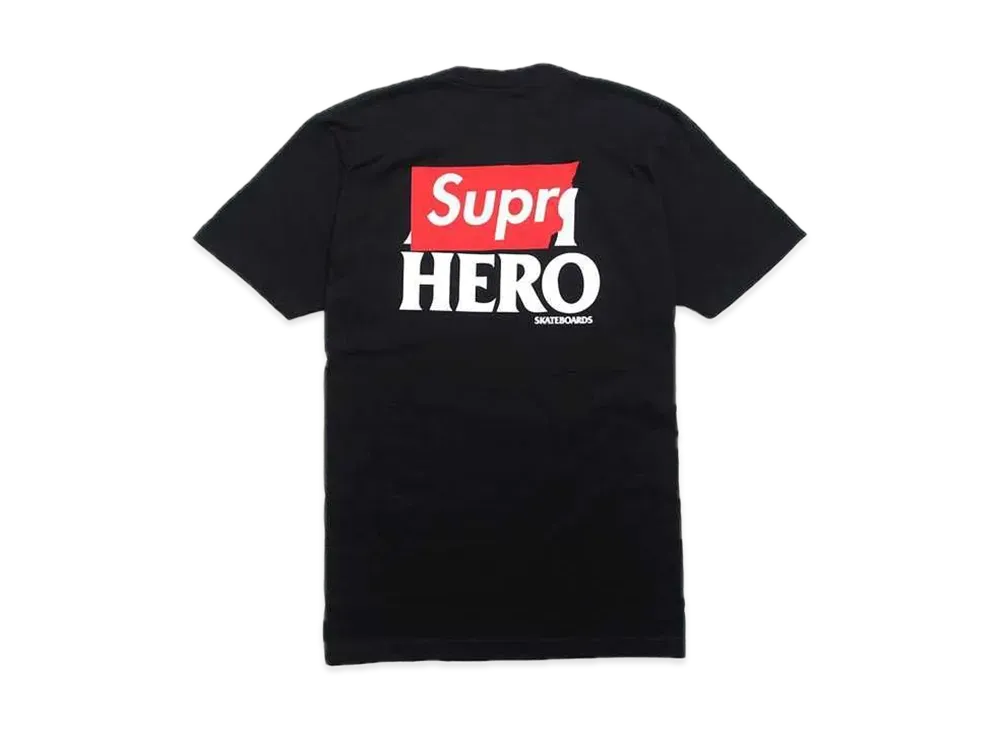 Supreme ANTIHERO Logo Pocket Tee "Black"