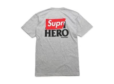 Supreme ANTIHERO Logo Pocket Tee "Heather Grey"