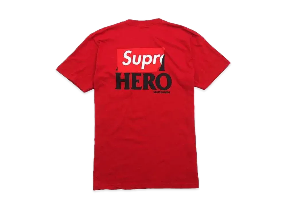 Supreme ANTIHERO Logo Pocket Tee "Red"