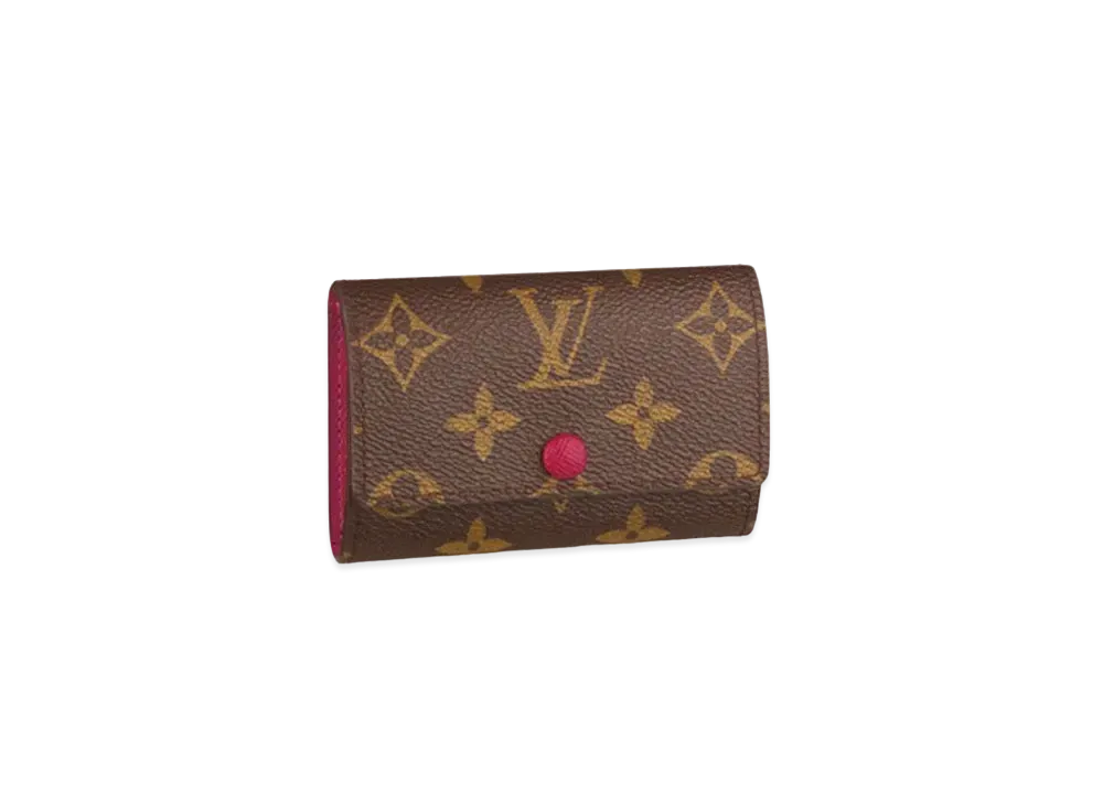 Louis Vuitton 6 Key Holder Monogram "Fuchsia"