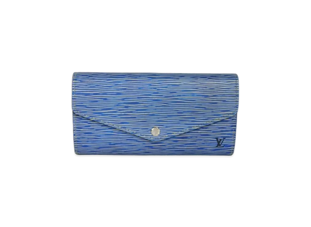 ルイヴィトン ポルトフォイユ サラ エピ デニム M61649