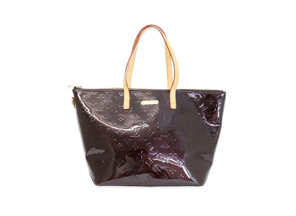Louis Vuitton Monogram Vernis Bellevue GM "Amarante"
