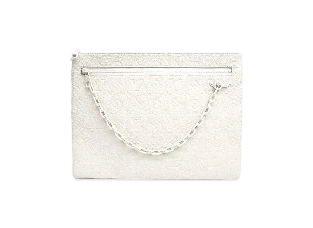 ルイヴィトン ポシェット A4 モノグラム (ヴァージルアブロー) "ホワイト" M67462