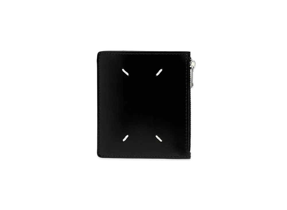 Maison Margiela Small Bi-fold Calfskin Wallet "Black"