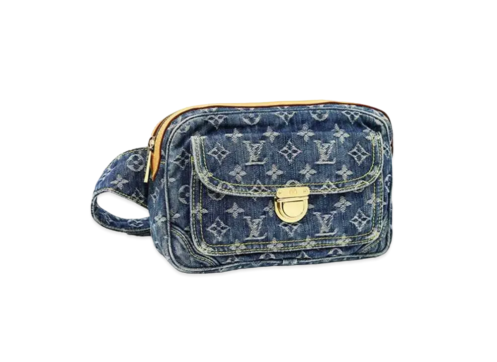 Louis Vuitton Bum Bag Monogram Denim