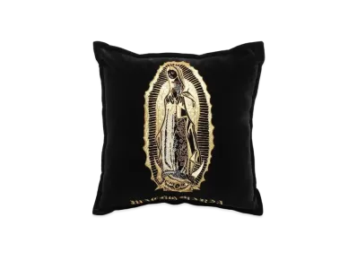 WACKO MARIA MARIA VELOUR CUSHION "Black"