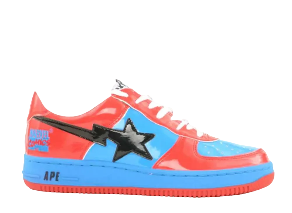 マーベル コミックス × アベイシングエイプ ベイプスタ ロー "スパイダー マン"