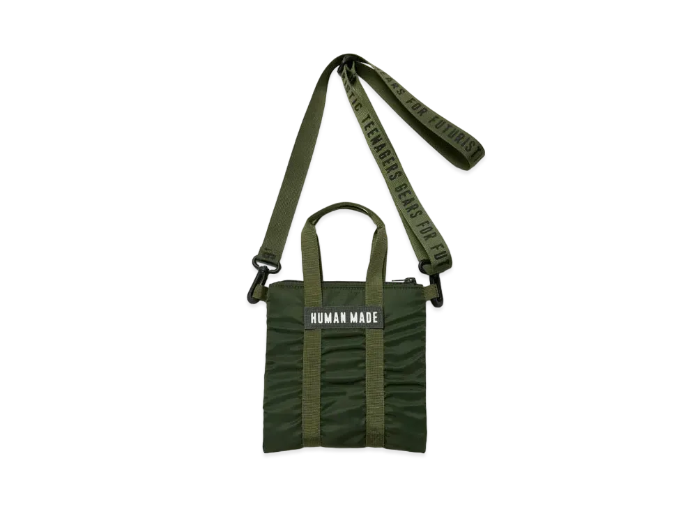 HUMAN MADE MINI SHOULDER HELMET BAG "Olive"