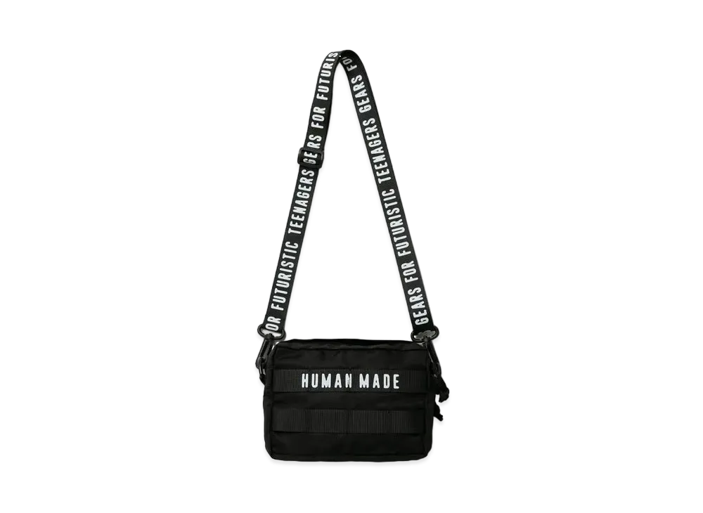 HUMAN MADE MILITARY POUCH #2 "Black"