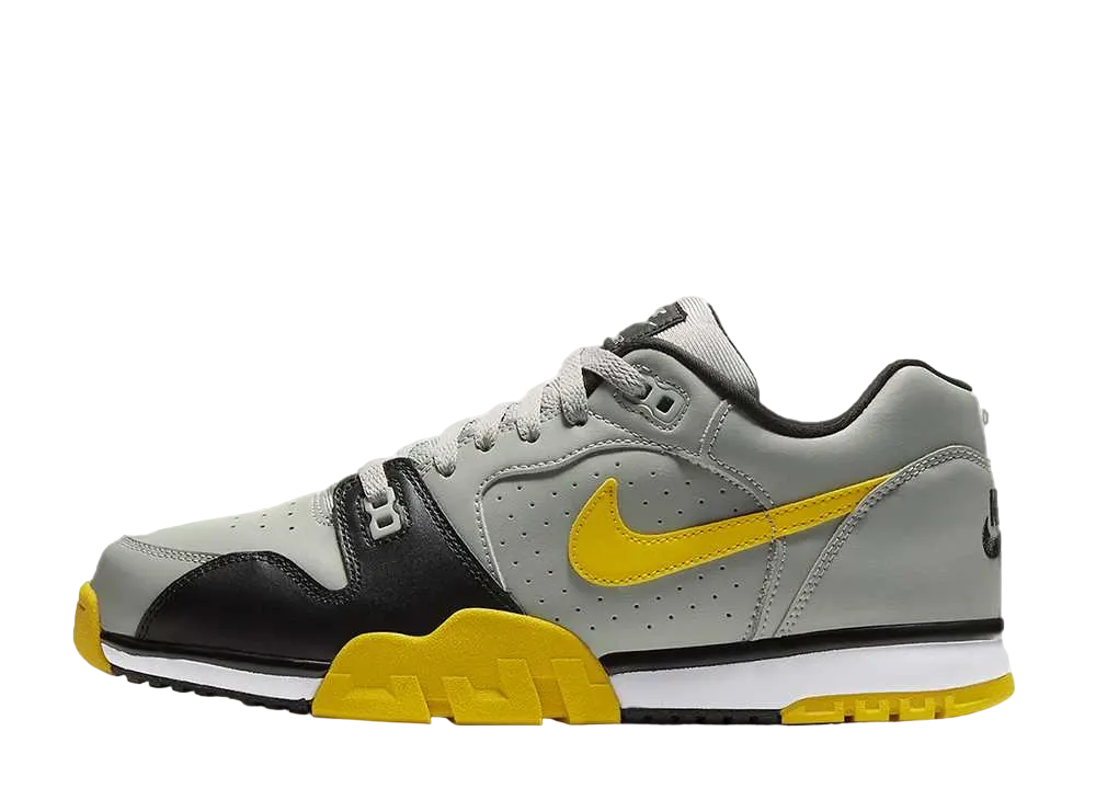 ナイキ エアクロス トレーナー "ライト スモーク グレー/ スピード イエロー"