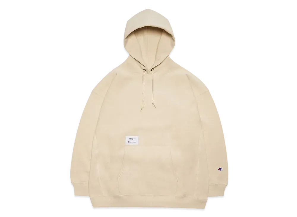 Wtaps ACADEMY / HOODED / COTTON. CHAMPION. REVERSE WEAVE "Sand"(782)
