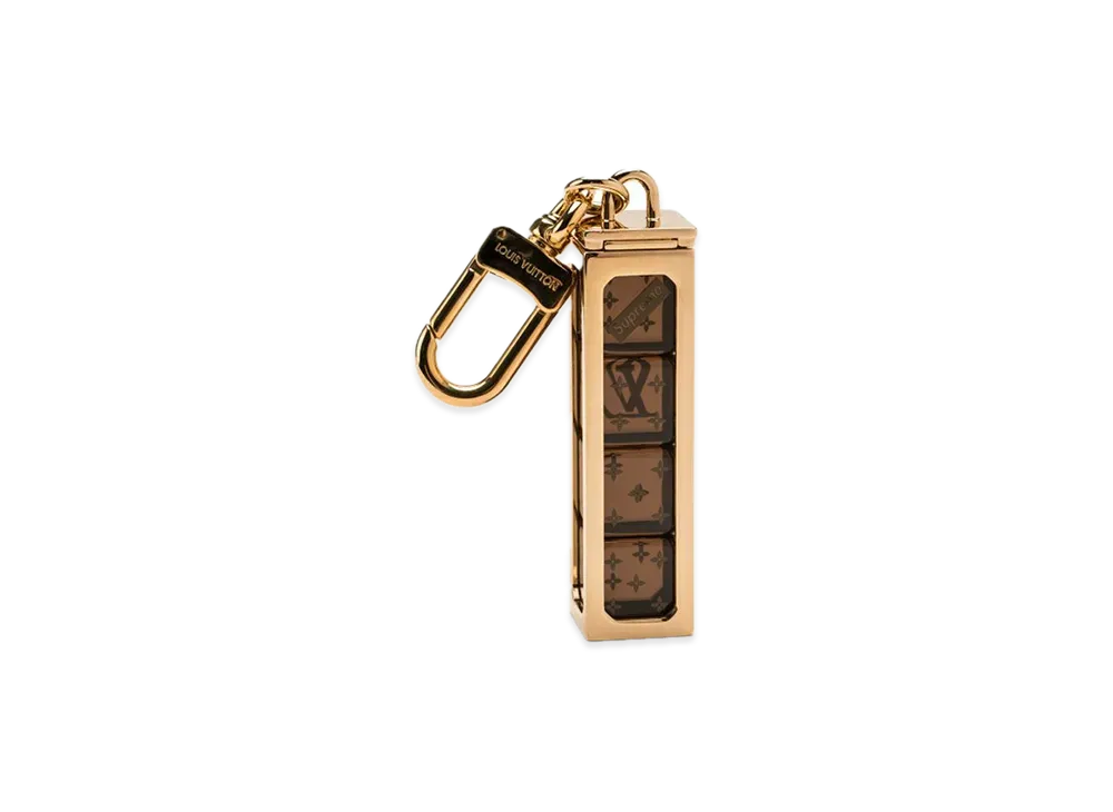 Supreme / Louis Vuitton Dice Keychain "Brown"