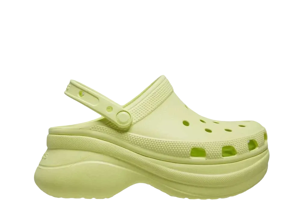 クロックス ウィメンズ クラシック ベイ クロッグ "ライム ゼスト"