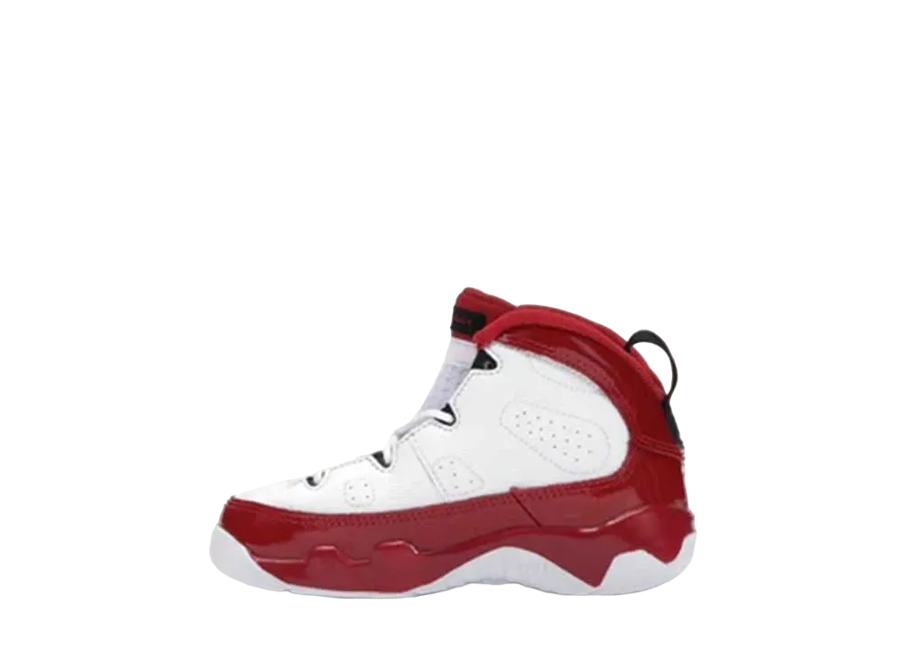 ナイキ TD エアジョーダン9 レトロ "ホワイトジムレッド"(キッズ)