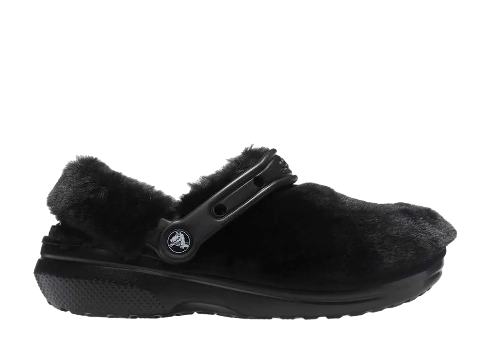 クロックス クラシック クロッグ "ファーシュアブラック"