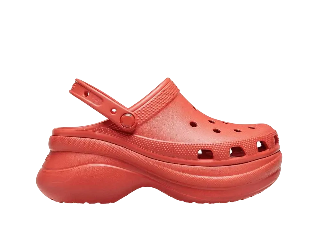 クロックス ウィメンズ クラシック ベイ クロッグ "スパイシー オレンジ"