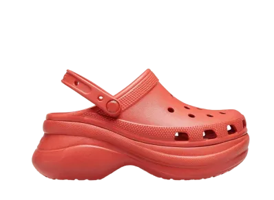 クロックス ウィメンズ クラシック ベイ クロッグ "スパイシー オレンジ"