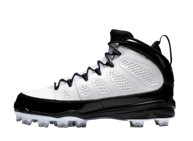 Nike Air Jordan 9 Retro MCS Cleat "RE2PECT White Black"