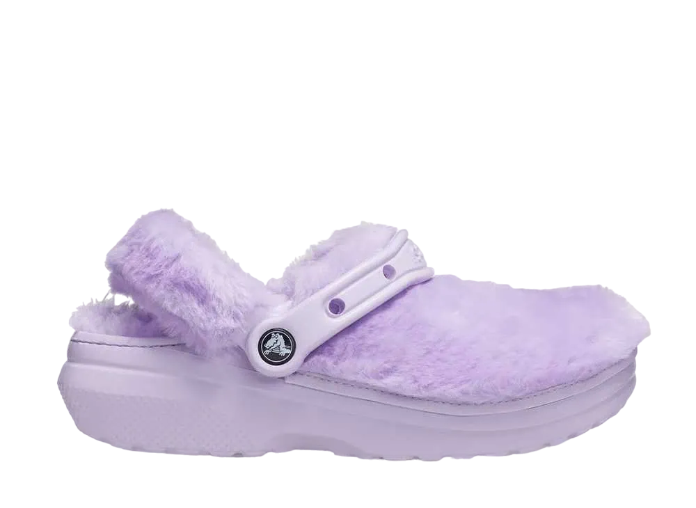 クロックス クラシック クロッグ "ファー シュア ラベンダー" 