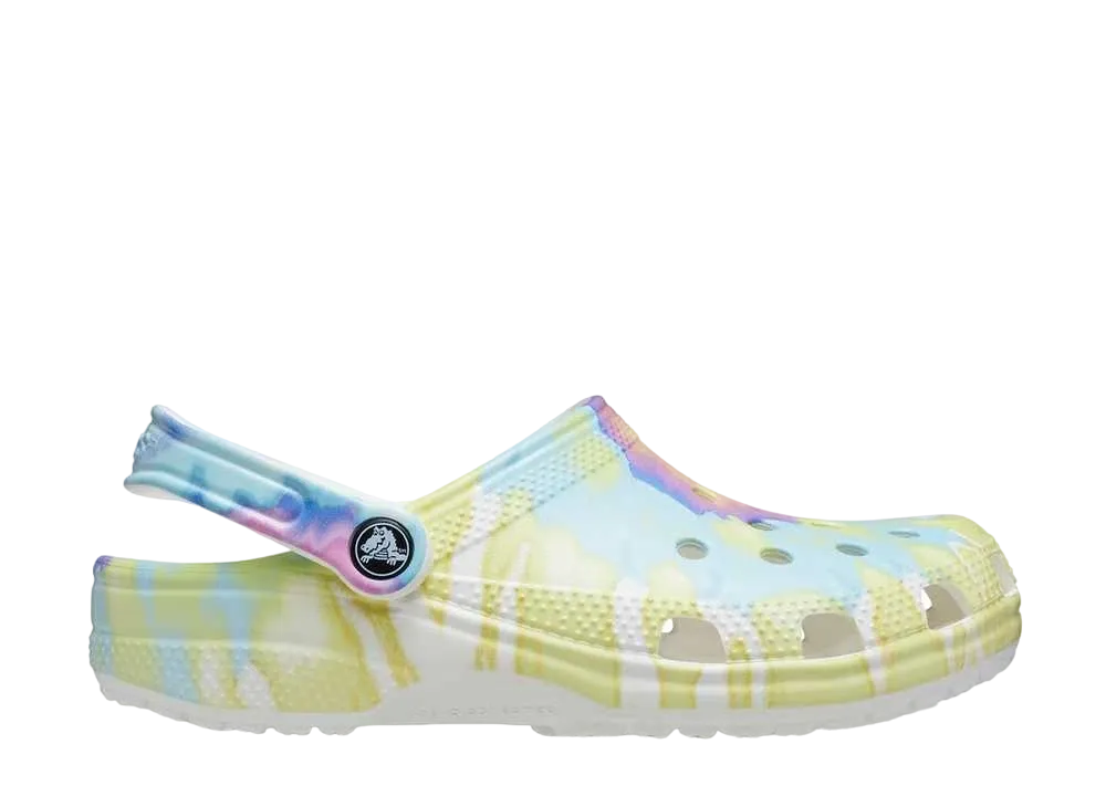クロックス クラシック クロッグ "タイ ダイ/パステル"