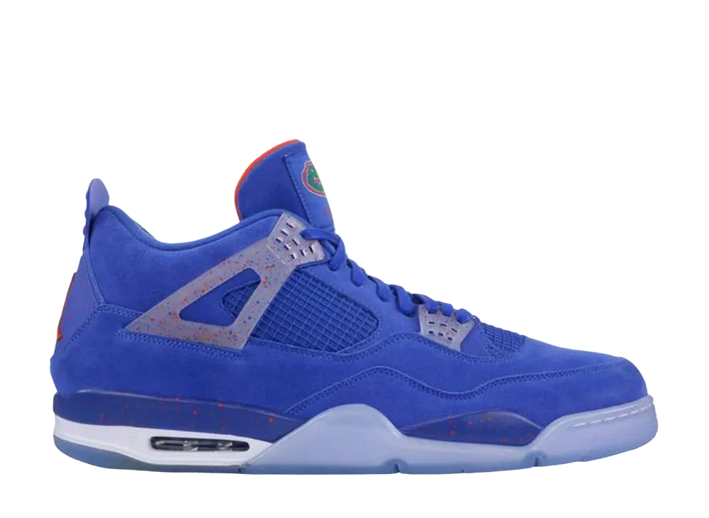 ナイキ エアジョーダン 4 フロリダ ゲーターズ PE "バーシティ ロイヤル/ロイヤル ホワイト チーム オレンジ"