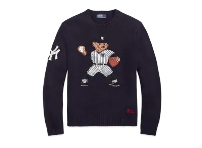 Polo Ralph Lauren Yankees Bear Sweater Unisex "Navy"